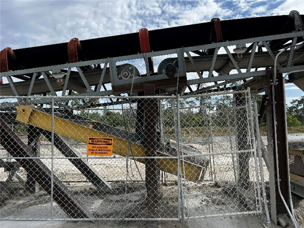 Used 48" W X 8,050' L Overland Conveyor System)